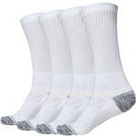 2 Pack of Men's Premium Athletic Sports Team Crew Socks for Football, Basketball and Lacrosse