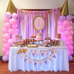 Coceca 12 Rolls Crepe Paper Streamers, 3 Colors, for Birthday Party, Class Gathering, Family Gathering, Thanksgiving, Christmas Decoration