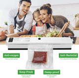 Malaha Vacuum Sealer, Automatic Vacuum Sealing Machine for Both Dried and Wet Fresh Food, Suitable for Camping and Home Use