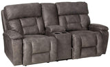 Lane Home Furnishings 50755BR-195 Dorado Charcoal CUDDLER RECLINER