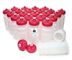 Rolling Sands 20 Ounce Sports Water Bottles 24 Pack, BPA-Free, Made in USA, Dishwasher Safe