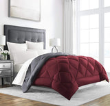 Sleep Restoration Goose Down Alternative Comforter - Reversible - All Season Hotel Quality Luxury Hypoallergenic Comforter -King/Cal King - Grey/Black