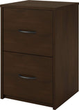 Ameriwood Home Core 2 Drawer File Cabinet, Espresso