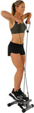 Sunny Health & Fitness Mini Stepper with Resistance Bands