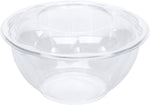 DOBI [50 Pack - 32 oz.] Salad to-Go Containers - Clear Plastic Disposable Salad Bowls with Airtight Lids, Standard Size