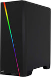 AeroCool Cylon RGB Mid Tower with Acrylic Side Window, Black