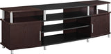 Ameriwood Home Carson TV Stand for TVs up to 70" Wide (Cherry)