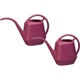 Bloem 2 Gallon Light Weight Traditional Watering Can, Slate Resin