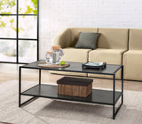 Zinus Troy Modern Studio Collection Deluxe Rectangular Coffee Table, Espresso