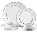 Mikasa 5224199 Platinum Crown 40-Piece Dinnerware Set, Service for 8