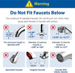 Waterdrop 320-Gallon Long-Lasting Water Faucet Filtration System, Faucet Water Filter, Tap Water Filter, Removes Lead, Flouride & Chlorine - Fits Standard Faucets (1 Filter Included)