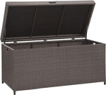 Crosley Furniture Palm Harbor Outdoor Wicker Storage Bin - Grey