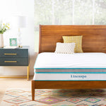 LINENSPA 8 Inch Memory Foam and Innerspring Hybrid Mattress - Full