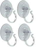 Holiday Joy - 4 Wreath Holders - World's Strongest All Purpose Giant Suction Cups - Perfect Wreath Hangers