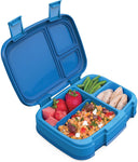 Bentgo Fresh (Blue) – New & Improved Leak-Proof, Versatile 4-Compartment Bento-Style Lunch Box – Ideal for Portion-Control and Balanced Eating On-The-Go – BPA-Free and Food-Safe Materials