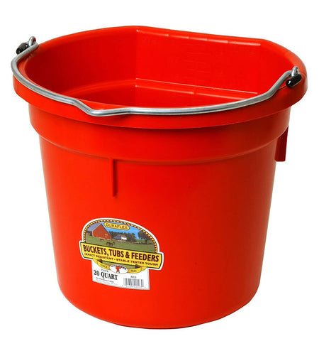 Duraflex Flat Back Bucket 20 Qt