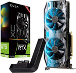 EVGA GeForce RTX 2060 Super XC Ultra, Overclocked, 2.75 Slot Extreme Cool Dual, 65C Gaming, RGB, Metal Backplate, 8GB GDDR6, 08G-P4-3163-KR