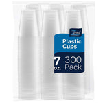 Zeml Disposable Clear Plastic Cups (9 oz.)