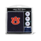 Team Golf NCAA Gift Set Embroidered Golf Towel, 3 Golf Balls, and 14 Golf Tees 2-3/4" Regulation, Tri-Fold Towel 16" x 22" & 100% Cotton