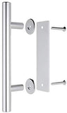 SMARTSTANDARD 12" Flush Set Stainless Steel Pull Door Hardware Handle