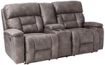 Lane Home Furnishings 50755BR-195 Dorado Charcoal CUDDLER RECLINER