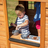 Backyard Discovery Sweetwater All Cedar Wooden Playhouse