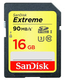 SanDisk Extreme 32GB 90 Mb/s SDHC UHS-I Card (SDSDXVE-032G-GNCIN) [Newest Version]