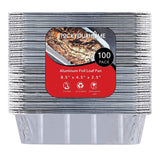 1 lb Aluminum Foil Loaf Pans (30 Pack) - Disposable Mini Size Bread and Cake Pan Great for Restaurant, Party, BBQ, Catering, Baking, Cooking, Heating, Storing, Prepping Food – 6” x 3.5” x 2”