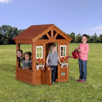 Backyard Discovery Columbus All Cedar Wood Playhouse