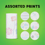 Bounty Select-A-Size Paper Towels, Print, 6 Double Rolls = 12 Regular Rolls (Packaging May Vary)