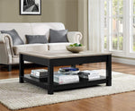 Ameriwood Home Carver Coffee Table, Black