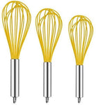 TEEVEA (More Economical) 5 Pack 9 inch Banneton Proofing Basket Danish Dough Whisk Dough Scraper Set Wood Germany Flour Bowl Bread Bakers Basket Brad Baking Washable Linen Bag for Rising Round Crispy