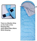 EMONIA Camping Sleeping Bag, 3 Season Waterproof Outdoor Hiking Backpacking Sleeping Bag Perfect for Traveling,Lightweight Portable Envelope Sleeping Bags