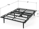 Zinus Shawn 14 Inch SmartBase Mattress Foundation / Platform Bed Frame / Box Spring Replacement / Quiet Noise-Free / Maximum Under-bed Storage, Queen