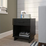 Ameriwood Home Southlander TV Stand, Black Oak