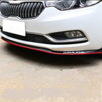 Front Lip ,HengJia Auto Parts 2.5m/8.2ft Car carbon fiber front lip,Front Bumper Lip ,Carbon Lip ,Side Skirt, front lip spoiler 100% waterproof protection(Carbon black)