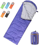 EMONIA Camping Sleeping Bag, 3 Season Waterproof Outdoor Hiking Backpacking Sleeping Bag Perfect for Traveling,Lightweight Portable Envelope Sleeping Bags