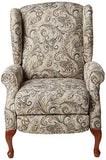 Lane Home Furnishings 2581 Hampton 1644-40 Recliner, Burgundy/Ivory