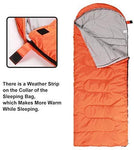 EMONIA Camping Sleeping Bag, 3 Season Waterproof Outdoor Hiking Backpacking Sleeping Bag Perfect for Traveling,Lightweight Portable Envelope Sleeping Bags