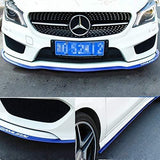 Front Lip ,HengJia Auto Parts 2.5m/8.2ft Car carbon fiber front lip,Front Bumper Lip ,Carbon Lip ,Side Skirt, front lip spoiler 100% waterproof protection(Carbon black)